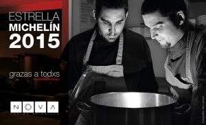 Estrella Michelin 2015 - Restaurante Nova